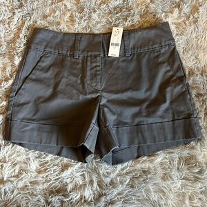 NWT New York and Co 7th Avenue design grey chino shorts